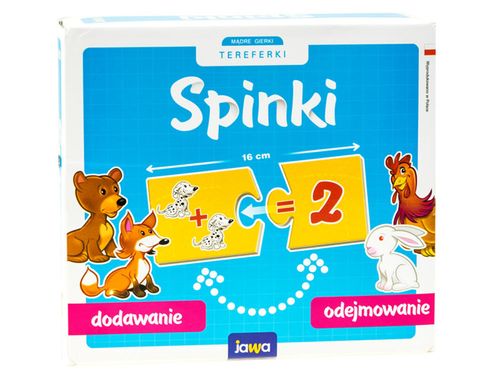 Gra SPINKI Dodawanie i Odejmowanie GR0310 na Arena.pl