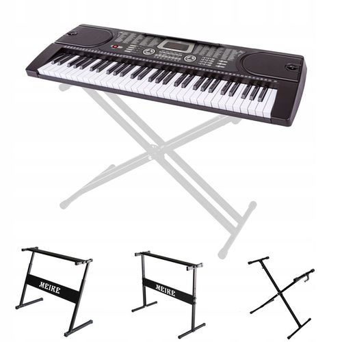 Keyboard Pianino MK-2089 61 klaw Mikrofon Statyw na Arena.pl
