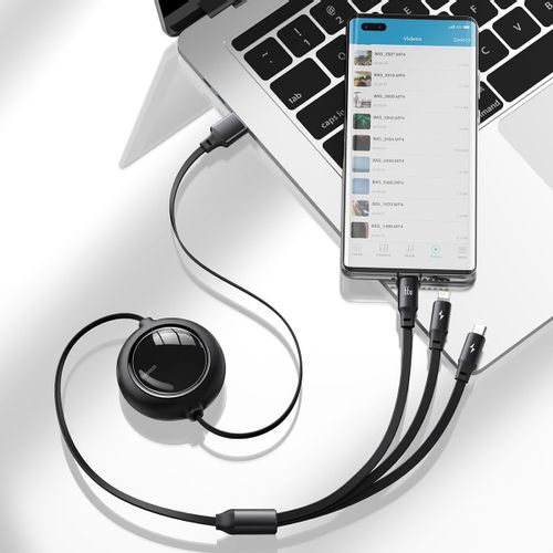 Baseus kabel USB 3w1 rozwijany na Arena.pl