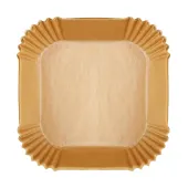 Wkład Air Fryer Papier Wkłady Papierowe do Frytkownicy Betłuszczowej 23x23