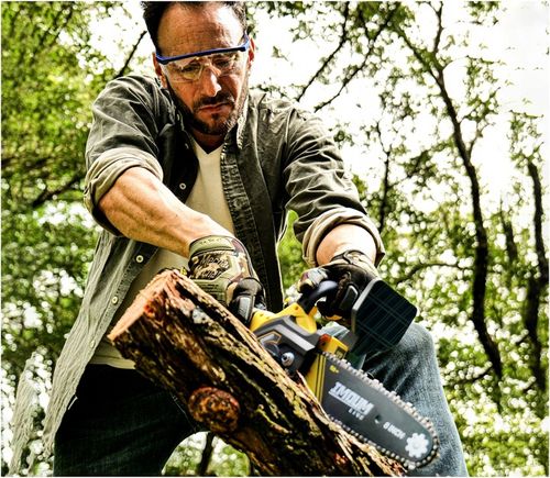 MINI PIŁA ŁAŃCUCHOWA AKUMULATOROWA PILARKA 8" DWA AKUMULATORY ZESTAW na Arena.pl