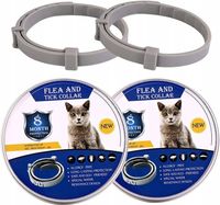 2x OBROŻA DLA KOTA NA PCHŁY KLESZCZE UNIWERSALNA