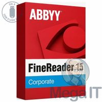ABBYY FineReader 15 Corporate - Licencja Wieczysta (LifeTime) - Windows - Licencja Biznes - BOX (USB)