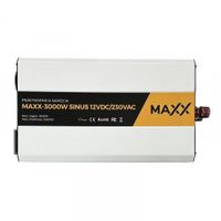 PRZETWORNICA NAPIĘCIA MAXX CZYSTY SINUS 12V 1500W