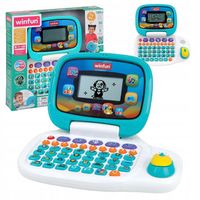 LAPTOP DWUJĘZYCZNY DO NAUKI ANGIELSKIEGO QUIZY ZABAWY ANEK 3+