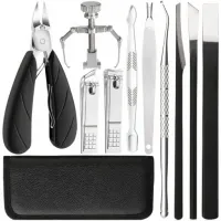 OBCINACZ DO PAZNOKCI ZESTAW 8W1 CĄŻKI WRASTAJĄCYCH