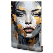 Fototapeta KOBIECY Portret Styl Glamour Abstrakcja 186cm x 280cm