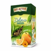 BIG ACTIVE Zielona Liść Pomarańcza 100g