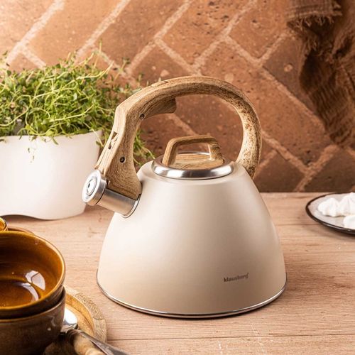 czajnik stalowy z gwizdkiem 2,5l klausberg kb-7954 na Arena.pl