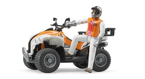 Bruder - Quad z kierowcą 63000 na Arena.pl