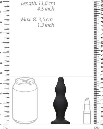 Korek analny Bubble Ouch! by shots na Arena.pl