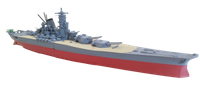 Model Pancernik IJN Yamato High Detail