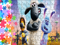 Puzzle tradycyjne Baranek Shaun