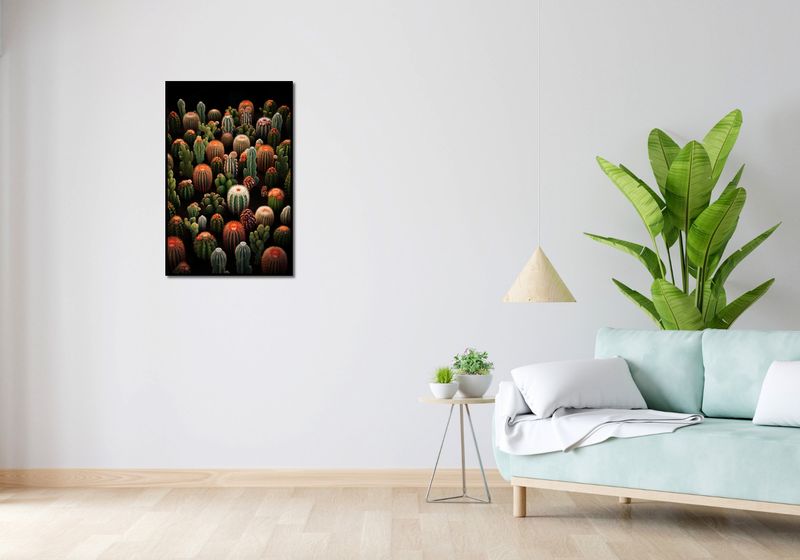 Plakat 53x81cm Ogród Kaktusów zdjęcie 4