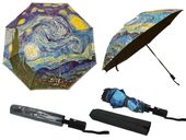 Parasol automat składany van Gogh Gwiaździsta noc (dekoracja na wierzchu)