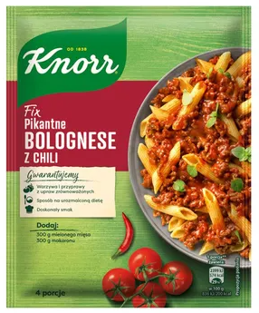 KNOR FIX SPAGHETTI BOLOGNESE Z CHILLI 46G zdjęcie 1