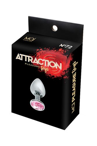 plug-mai no.73 metal plug with stone m silver na Arena.pl