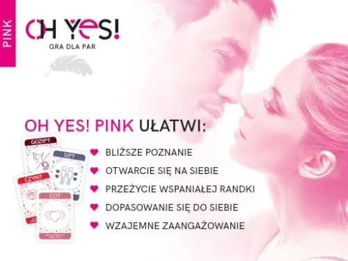 GRA DLA PAR - OH YES! PINK erotyczna wstępna WYZWANIA prezent WALENTYNKI na Arena.pl
