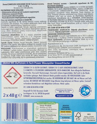 DOMOL ZAWIESZKI DO WC OCEAN 96 G na Arena.pl