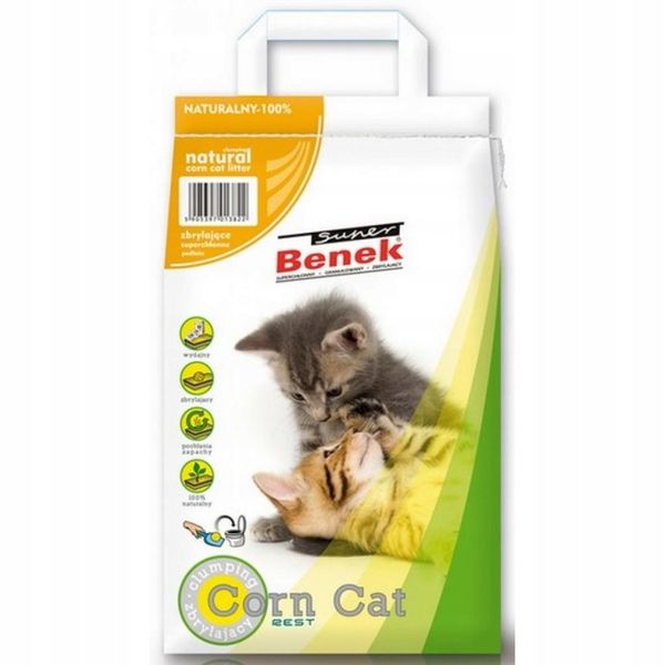 SUPER BENEK - Corn cat kukurydziany 14l zdjęcie 2