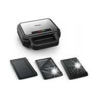 Opiekacz do kanapek TEFAL UltraCompact SW383D Czarno-srebrny