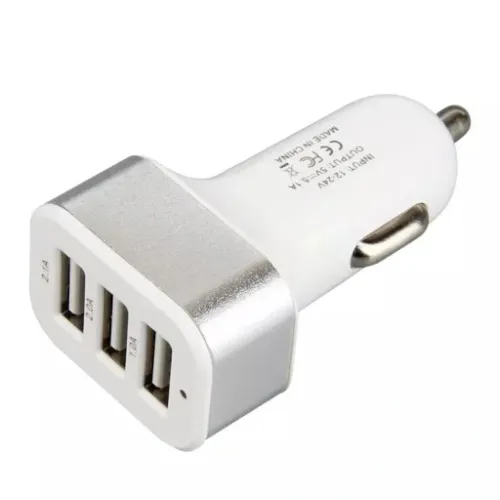 SZYBKA ŁADOWARKA SAMOCHODOWA 3xUSB 3.1A do auta na Arena.pl