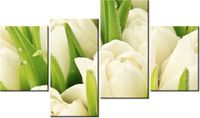 140CM 70 OBRAZ DELIKATNE TULIPANY ŚCIENNY