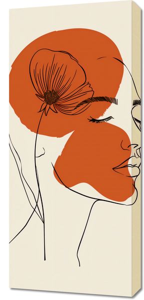 Obraz 40x90cm Ciepło Kwiatu zdjęcie 1