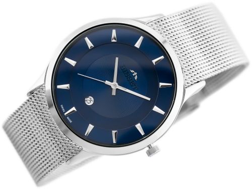BISSET BSDE47 (zb051f) silver/navy blue na Arena.pl