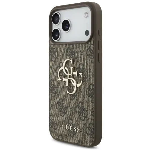 etui guess 4g big logo do iphone 17 pro  max - brązowe na Arena.pl