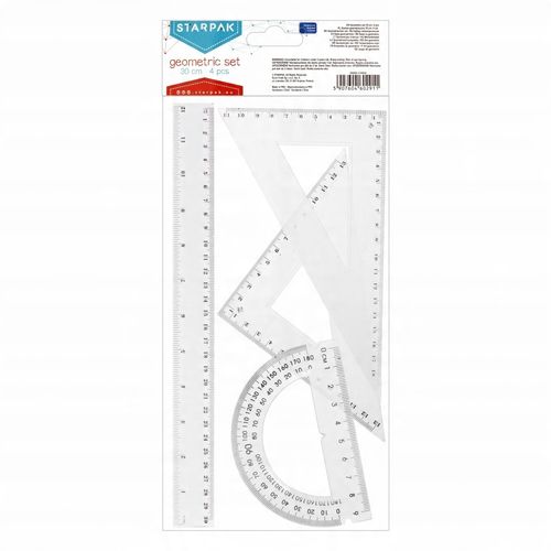 zestaw geometryczny 30cm 4el 2911 na Arena.pl