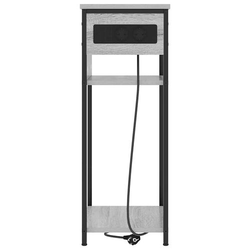 Szafka Nocna Szary dąb sonoma 28.1 x 40.9 x 75 cm na Arena.pl