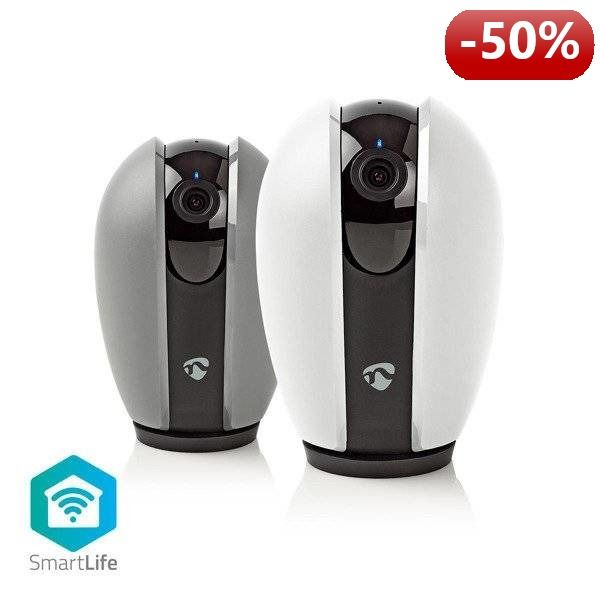 Nedis Wi-Fi Smart Ip Kamera |  Obrót/Pochylenie | Hd 720P zdjęcie 4