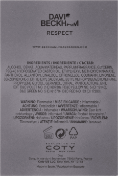 DAVID BECKHAM Respect 60 ml na Arena.pl