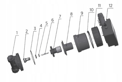 POMPA POMPKA CYRKULACYJNA CWU ELEKTRONICZNA ENERGOOSZCZĘDNA PROGRAMATOREM na Arena.pl