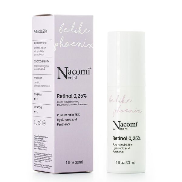Nacomi Next Level Serum do twarzy Retinol 0,25 % zdjęcie 1