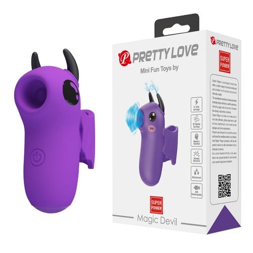 stymulator łechtaczki pretty love magic devil silikonowy ładowalny e-stim na Arena.pl