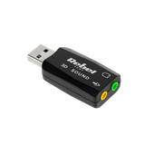 Karta dźwiękowa USB 3D Sound Virtual 5.1 Sound plug and play Rebel
