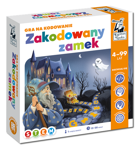 Gra Edukacyjna "Zakodowany Zamek" Dla Dzieci 4-10 Lat + Nauka Podstaw na Arena.pl