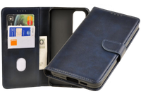 Etui portfel Wallet do Samsung Galaxy S24 FE granatowy