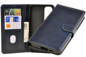 Etui portfel Wallet do Samsung Galaxy S24 FE granatowy