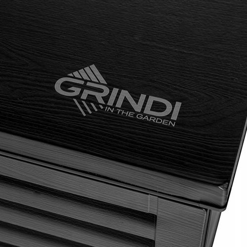 Skrzynia ogrodowa - Larus 390 litrów - czarna na Arena.pl