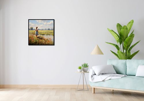 Plakat 60x60cm Wiejski Spokój na Arena.pl