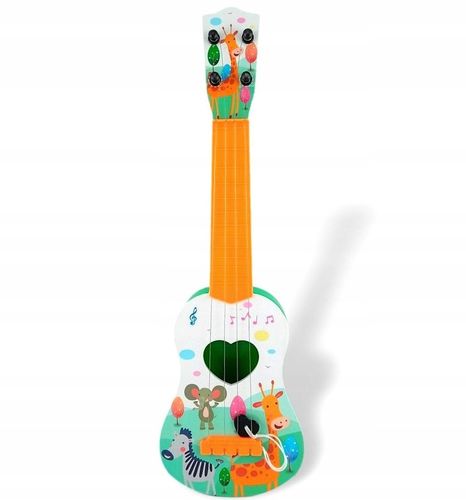 GITARA DLA DZIECI DUŻA 43CM UKULELE GRA INSTRUMENT na Arena.pl