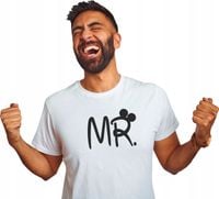 KOSZULKA T-SHIRT z nadrukiem PREZENT DLA MĘŻA MR.