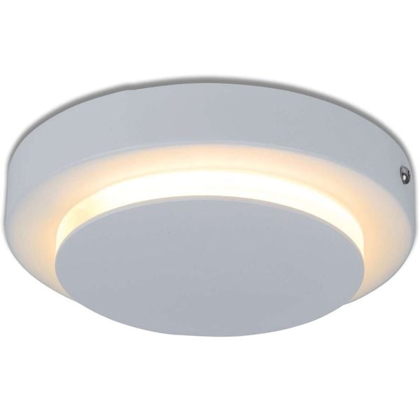 Ścienna LAMPA kinkiet DALLAS 1352923 Nave okrągła OPRAWA metalowa LED 6W 3000K plafon sufitowy biały zdjęcie 2