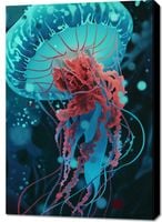 Obraz 70x100cm Meduza - Tańcząca z Wodami