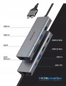 Stacja dokująca do MacBook Pro/Air, MacBook, stacja dokująca USB C
