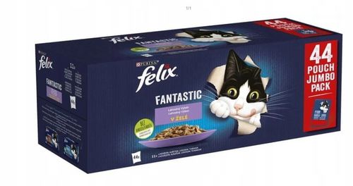 Felix w galaretce MIX MIĘSNY saszetka 44x85g na Arena.pl