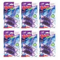 6 x KOSTKA DO WC 4w1 TYTAN VIOLET WATER 2x40g